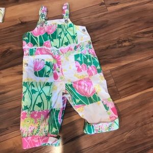 Lilly Pulitzer 12/18 mo overalls
